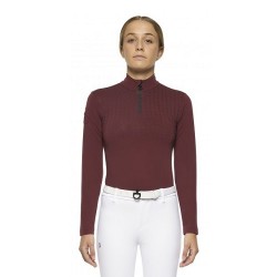 Футболка дитяча тренувальна з довгим рукавом для дівчаток Jersey Fleece, Cavalleria Toscana