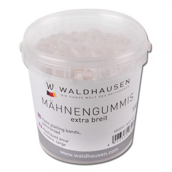 Резинки для гриви силиконові Extra Wide від Waldhausen