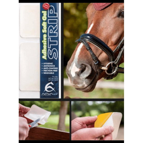 Универсальные гелевые полоски Adhesive Soft Gel Strip от Acavallo