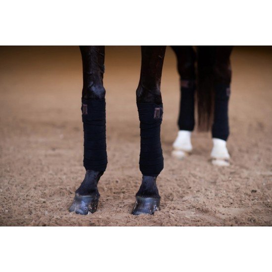 Бинти для ніг коня флісові 4 шт Mahogany Glimmer, Equestrian Stockholm