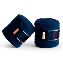 Бинти для ніг коня флісові 4 шт Monaco Blue, Equestrian Stockholm