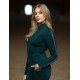 Футболка жіноча тренувальна з довгим рукавом Dramatic Monday, Equestrian Stockholm