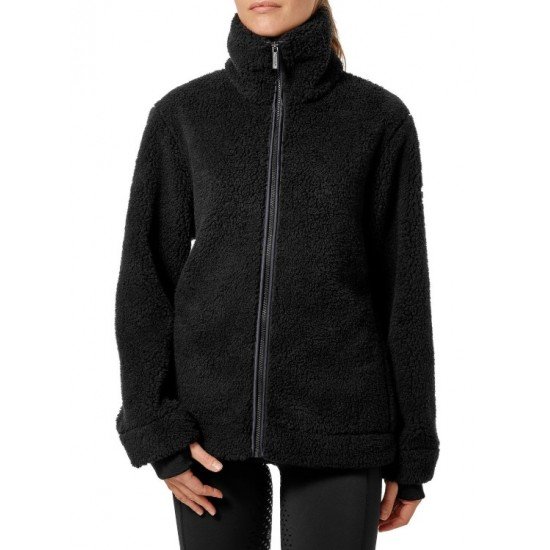 Кофта жіноча Teddy Fleece від Equestrian Stockholm Black Dark Ocean