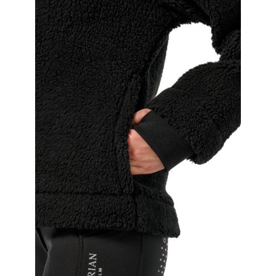 Кофта жіноча Teddy Fleece від Equestrian Stockholm Black Dark Ocean