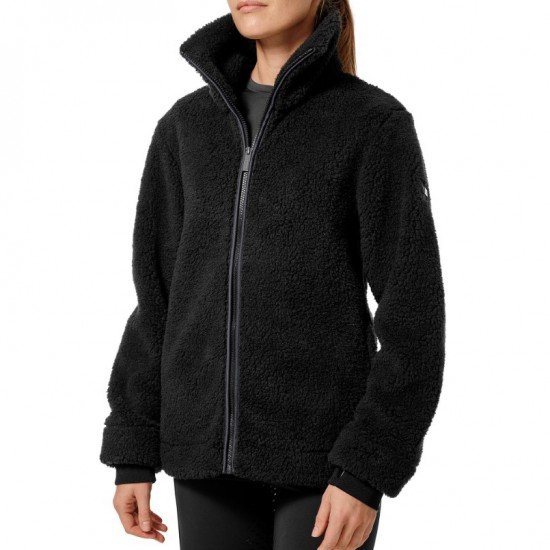 Кофта жіноча Teddy Fleece від Equestrian Stockholm Black Dark Ocean