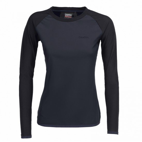 Футболка для кінного спорту з довгим рукавом Longsleve Reflexx Eskadron