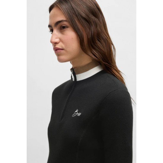 Гольф жіночий Abigal Strickpullover Signature від BOSS