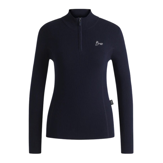 Лонгслів жіночий Alicia Strickpullover від BOSS