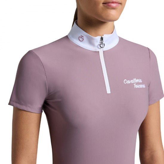 Поло турнірне для дівчинки CT Jersey w/Embroidery Logo від Cavalleria Toscana