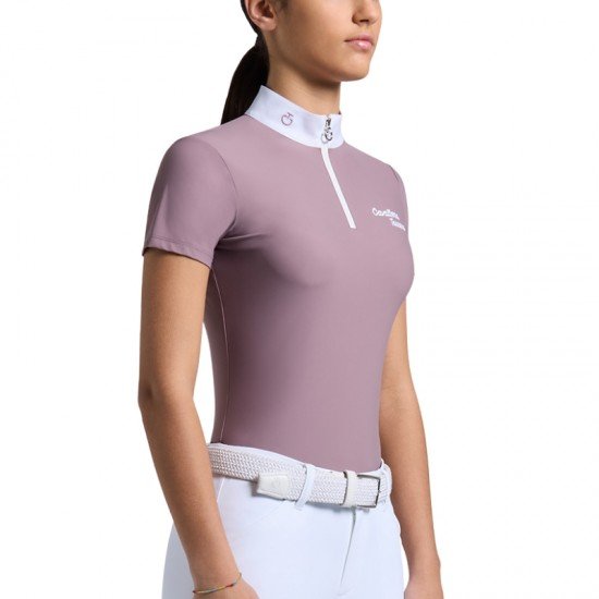 Поло турнірне для дівчинки CT Jersey w/Embroidery Logo від Cavalleria Toscana
