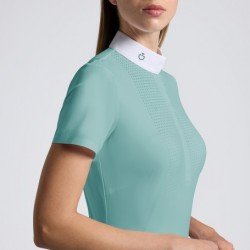 Футболка жіноча турнірна з коротким рукавом Heat Sealed Perforated, Cavalleria Toscana