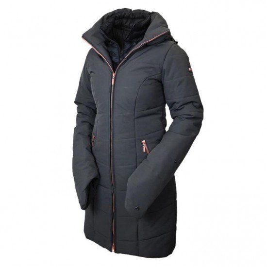 Пальто жіноче зимове з капюшоном Denali Dark Sky від Equestrian Stockholm