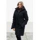 Пальто зимове жіноче Denali Black/Mocha від Equestrian Stockholm
