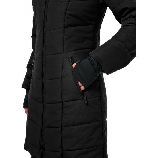 Пальто зимове жіноче Denali Black/Mocha від Equestrian Stockholm
