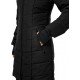 Пальто зимове жіноче Denali Black/Mocha від Equestrian Stockholm