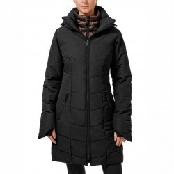 Пальто зимове жіноче Denali Black/Mocha від Equestrian Stockholm