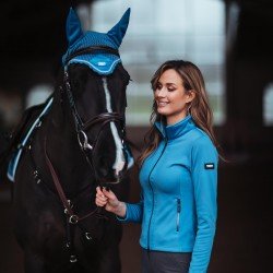 Кофта жіноча Fleece jacket від Equestrian Stockholm Parisian Blue