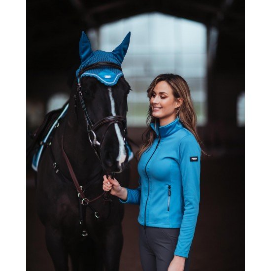 Кофта жіноча Fleece jacket від Equestrian Stockholm Parisian Blue