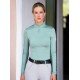Футболка жіноча тренувальна з довгим рукавом Mint Green, Equestrian Stockholm
