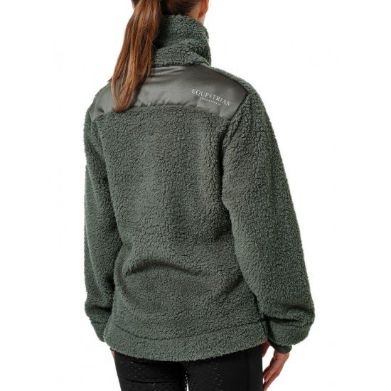 Кофта жіноча Teddy Fleece від Equestrian Stockholm Avenue Green