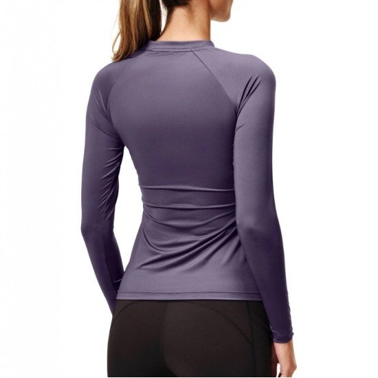 Лонгслів жіночий Dynamic Base Layer Top від Equestrian Stockholm Dark Violet