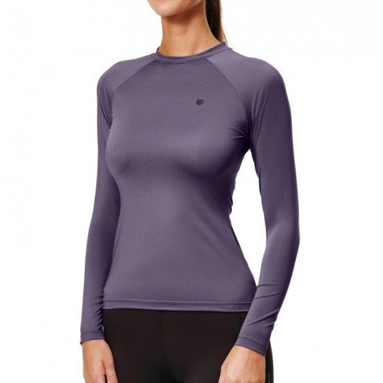 Лонгслів жіночий Dynamic Base Layer Top від Equestrian Stockholm Dark Violet