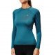 Футболка жіноча з довгим рукавом від Equestrian Stockholm Teal Blue