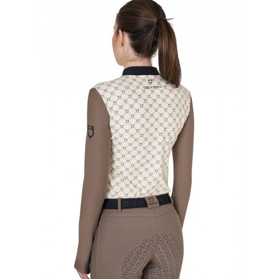 Гольф жіночий Monogram Print від Equestro