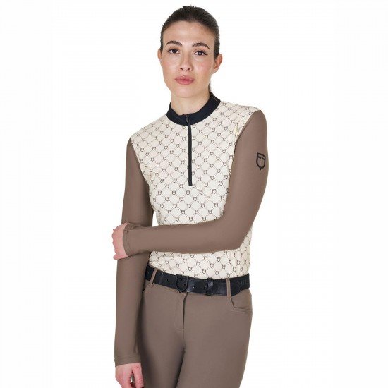 Гольф жіночий Monogram Print від Equestro