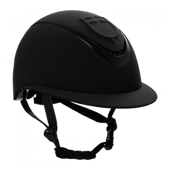 Шолом для верхової їзди Wide Visor Embossed Logo Homologation від EQUESTRO