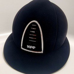Шолом Cromo 2.0 Polo Velvet Black Crystals від KEP
