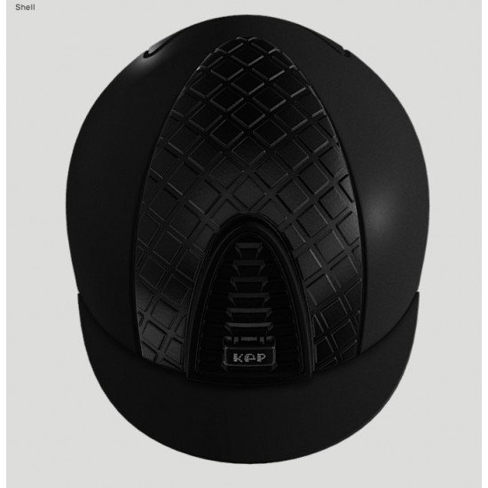 Шолом Cromo 2.0 Textile Black + Milano Satin + Crystals від KEP