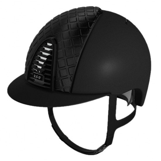 Шолом Cromo 2.0 Textile Black + Milano Satin + Crystals від KEP