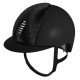 Шолом Cromo 2.0 Textile Black + Milano Satin + Crystals від KEP