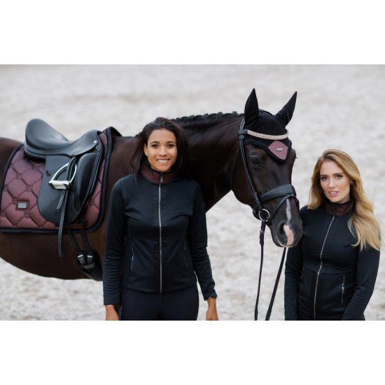 Кофта жіноча Fleece jacket від Equestrian Stockholm Mahogany Glimmer