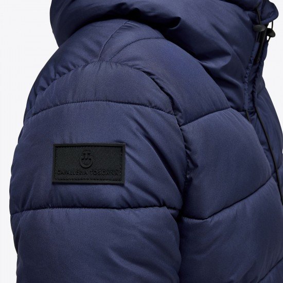 Куртка зимова чоловіча Geo Cut Nylon Puffer від Cavalleria Toscana