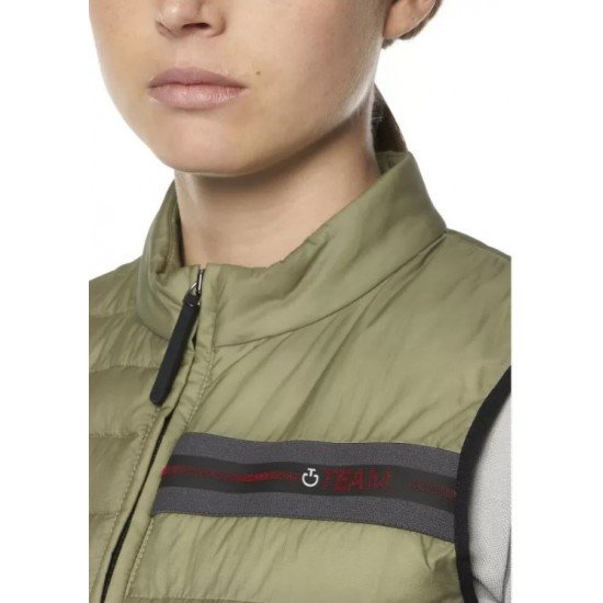 Жилет женский CT Team Red Stripe Quilted от Cavalleria Toscana