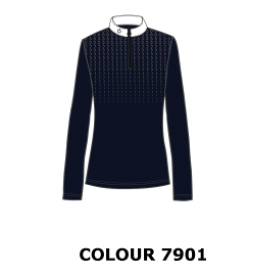 Футболка детская турнирная с длинным рукавом для девочки Jersey Fleece, Cavalleria Toscana