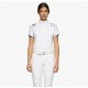 Поло турнірне жіноче R-Evo Perforated Epaulet S/S від Cavalleria Toscana