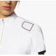 Поло турнірне жіноче R-Evo Perforated Epaulet S/S від Cavalleria Toscana