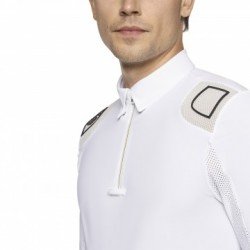 Поло чоловіче з довгим рукавом R-Evo Epaulet L/S від Cavalleria Toscana