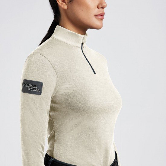 Гольф жіночий Tech Wool Half Zip від Cavalleria Toscana