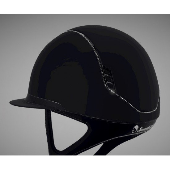 Шолом 2.0 MissShield Crystal Fabric Swarovsks Black +300 +5 Swar Black від Samshield