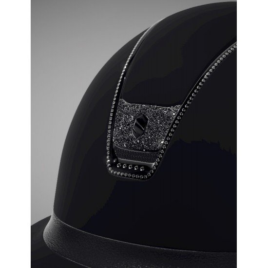 Шолом 2.0 MissShield Crystal Fabric Swarovsks Black +300 +5 Swar Black від Samshield
