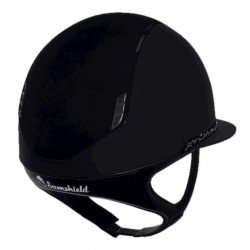 Каска 2.0 MissShield ShadowMatt Alcantara CherryBlossBlk UltraFineRock JetBlk от Samshield