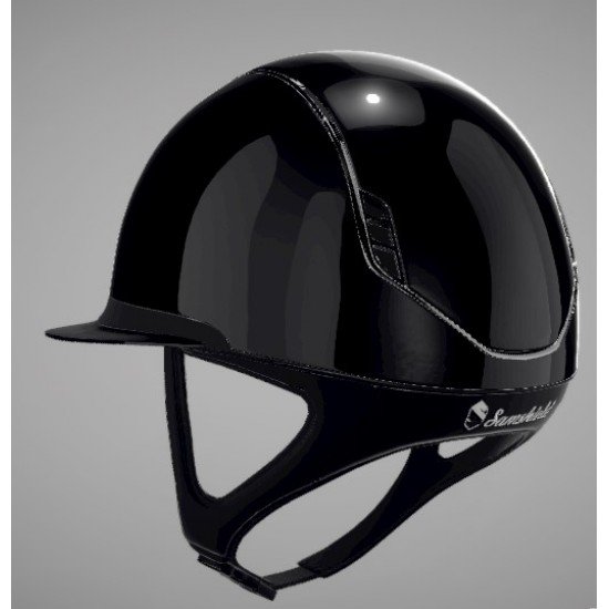 Каска 2.0 MissShield Shadow Glossy Ultra Fine Rock Jet Black от Samshield