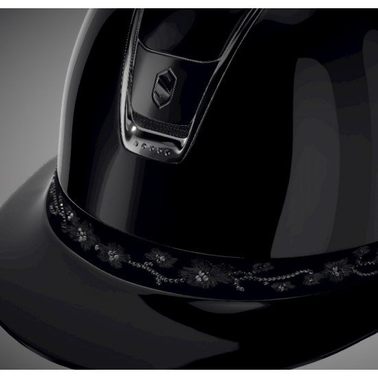 Каска 2.0 MissShield Shadow Glossy Cherry Blossom Black +5 Swar от Samshield