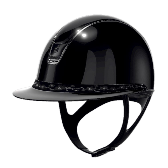 Каска 2.0 MissShield Shadow Glossy Cherry Blossom Black +5 Swar от Samshield