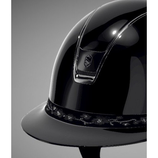 Каска 2.0 MissShield Shadow Glossy Cherry Blossom Black от Samshield