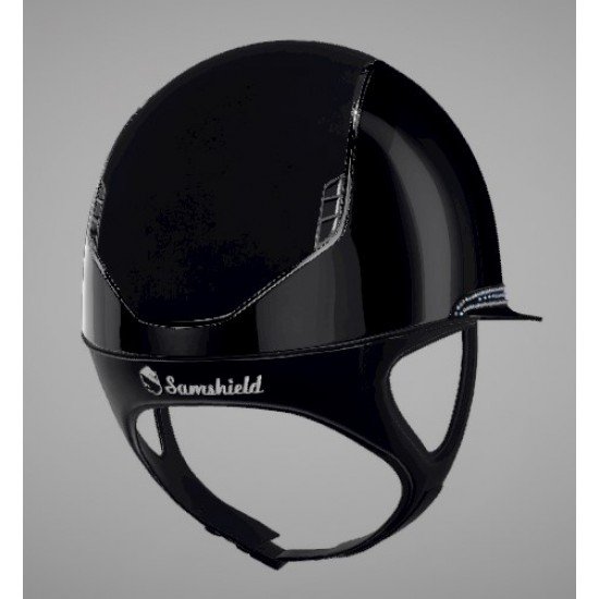 Каска 2.0 MissShield Shadow Glossy Tiara Black Holo от Samshield